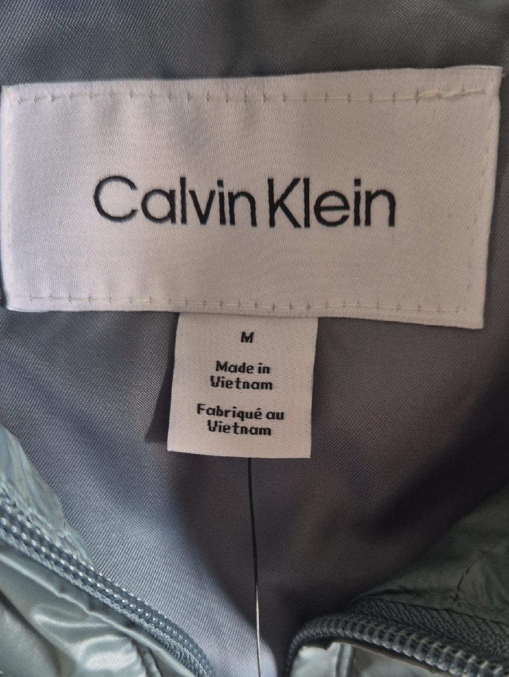 Calvin Klein Women's Autumn Green Quilted Puffer Vest, size M - Picture 7 of 13